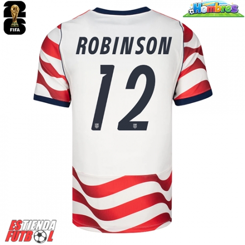 Estados Unidos Miles Robinson #12 Primera Equipación Mundial 2026 Manga Corta